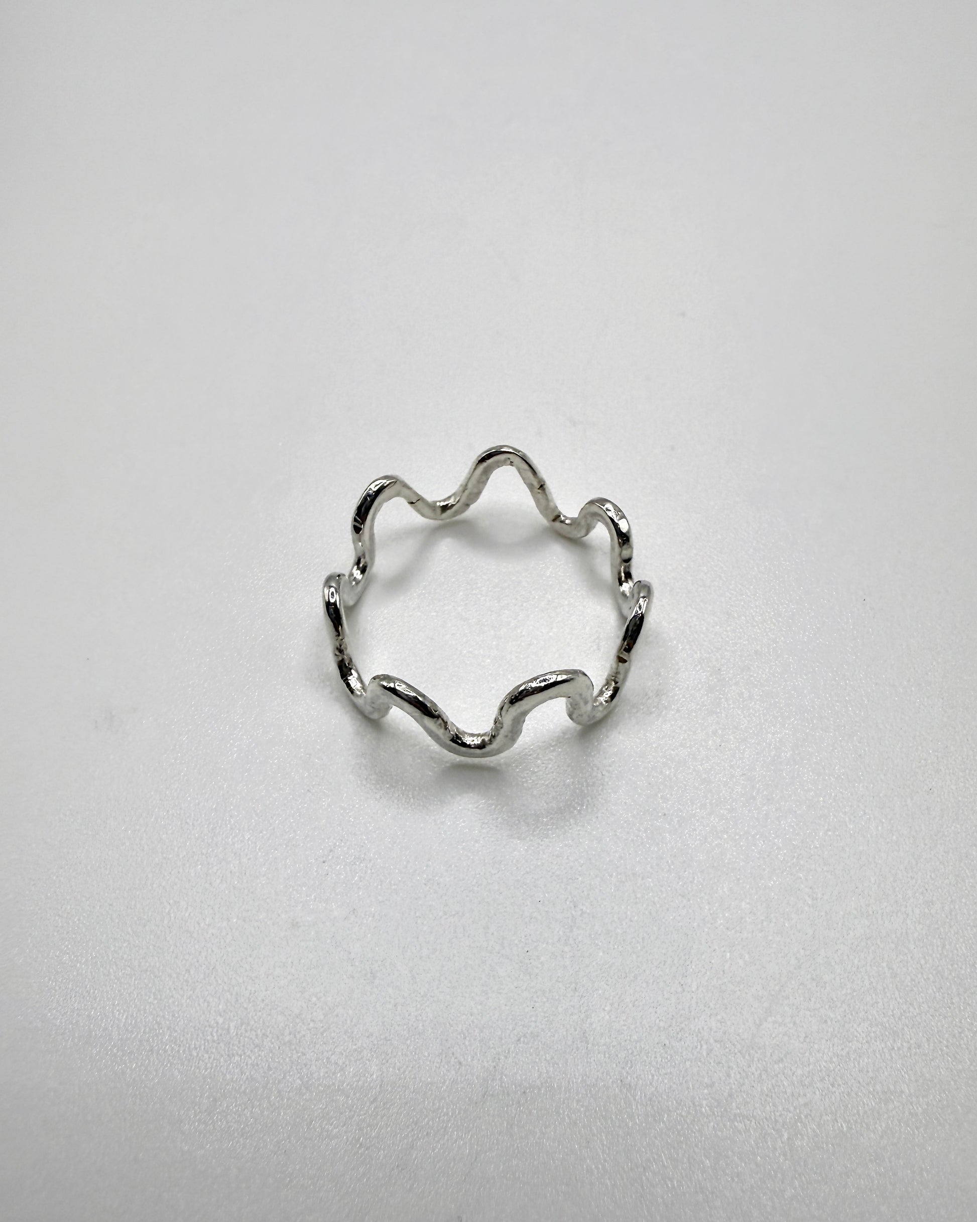 The Squiggle Ring (Sterling Silver)