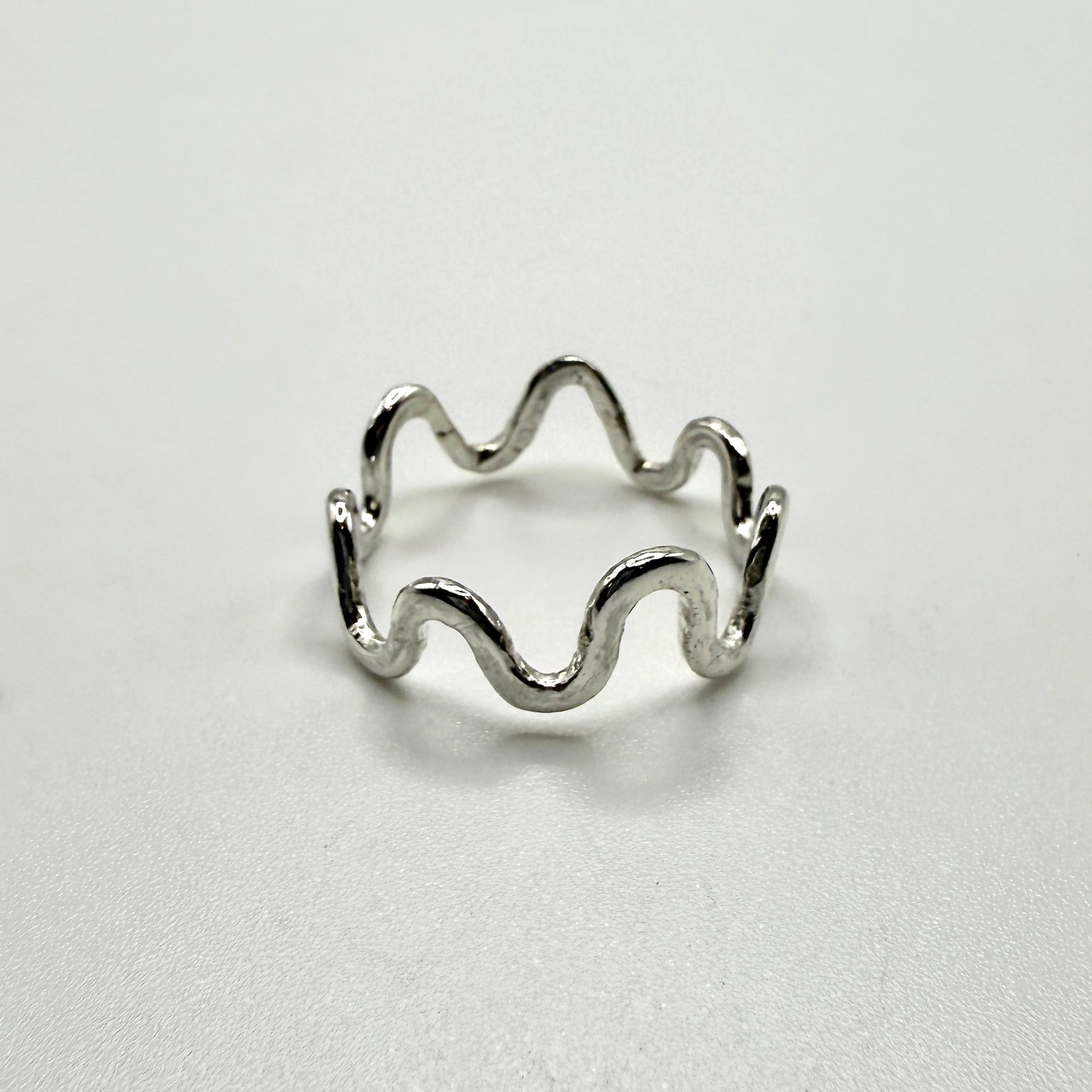 The Squiggle Ring (Sterling Silver)