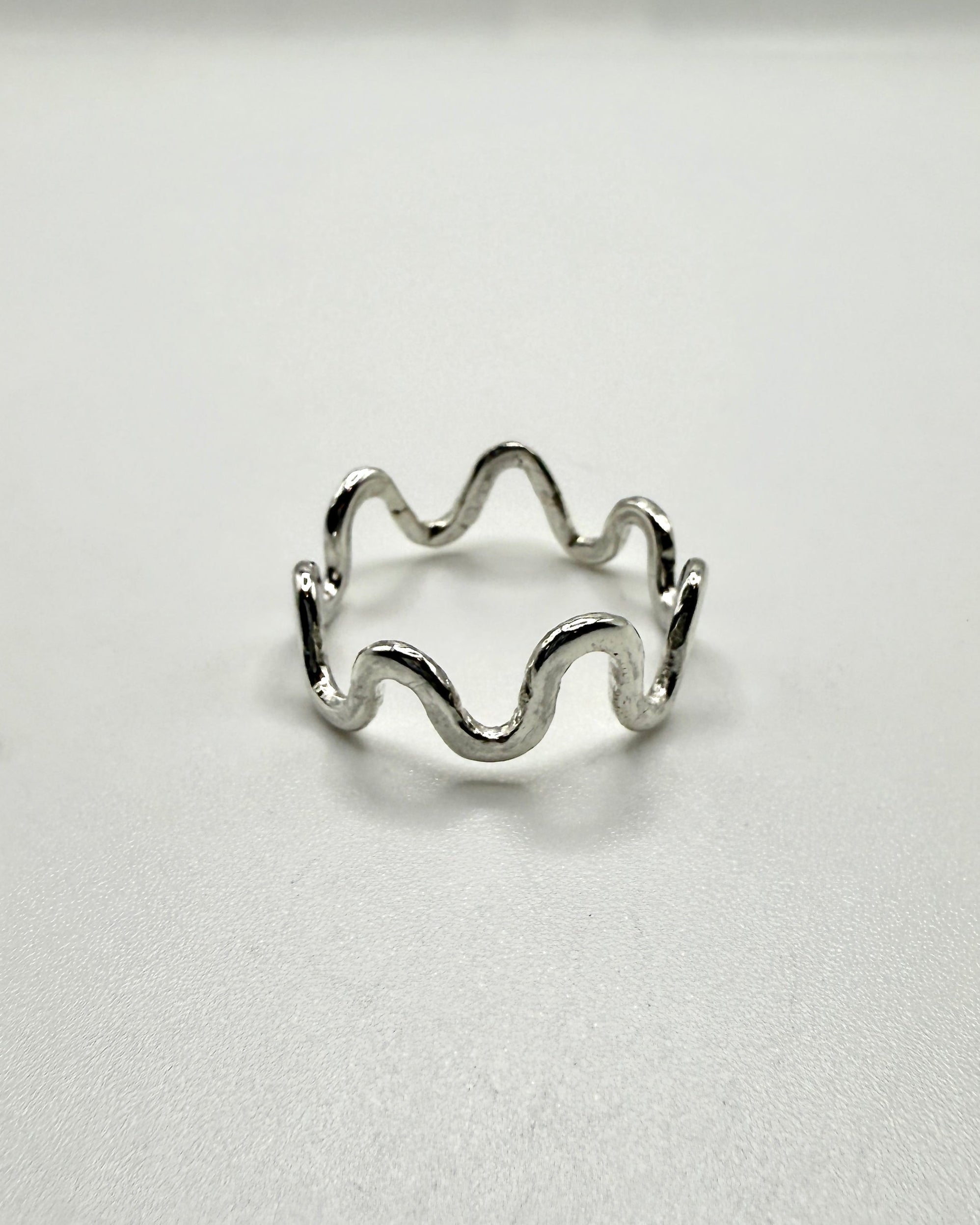 The Squiggle Ring (Sterling Silver)