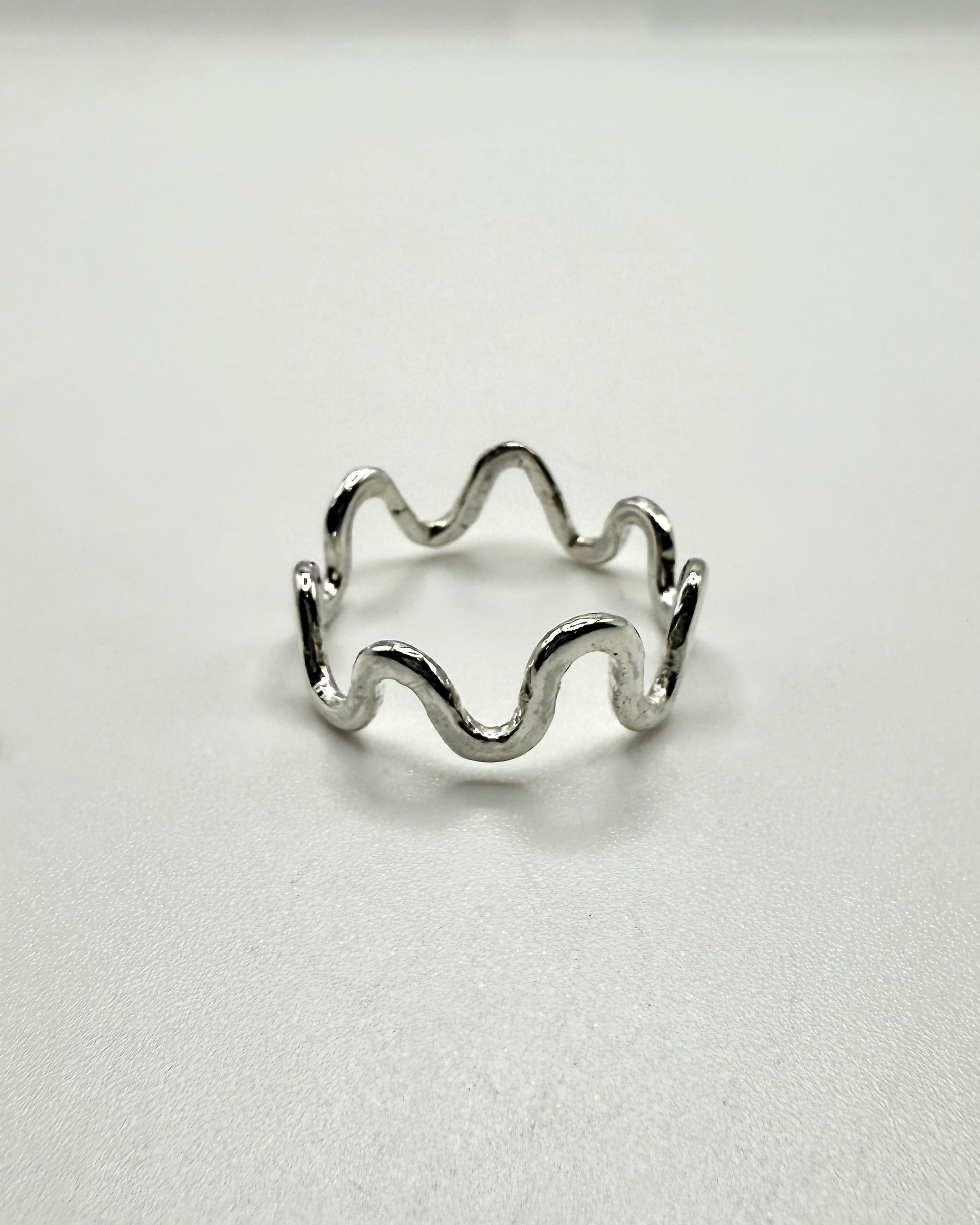 The Squiggle Ring (Sterling Silver)
