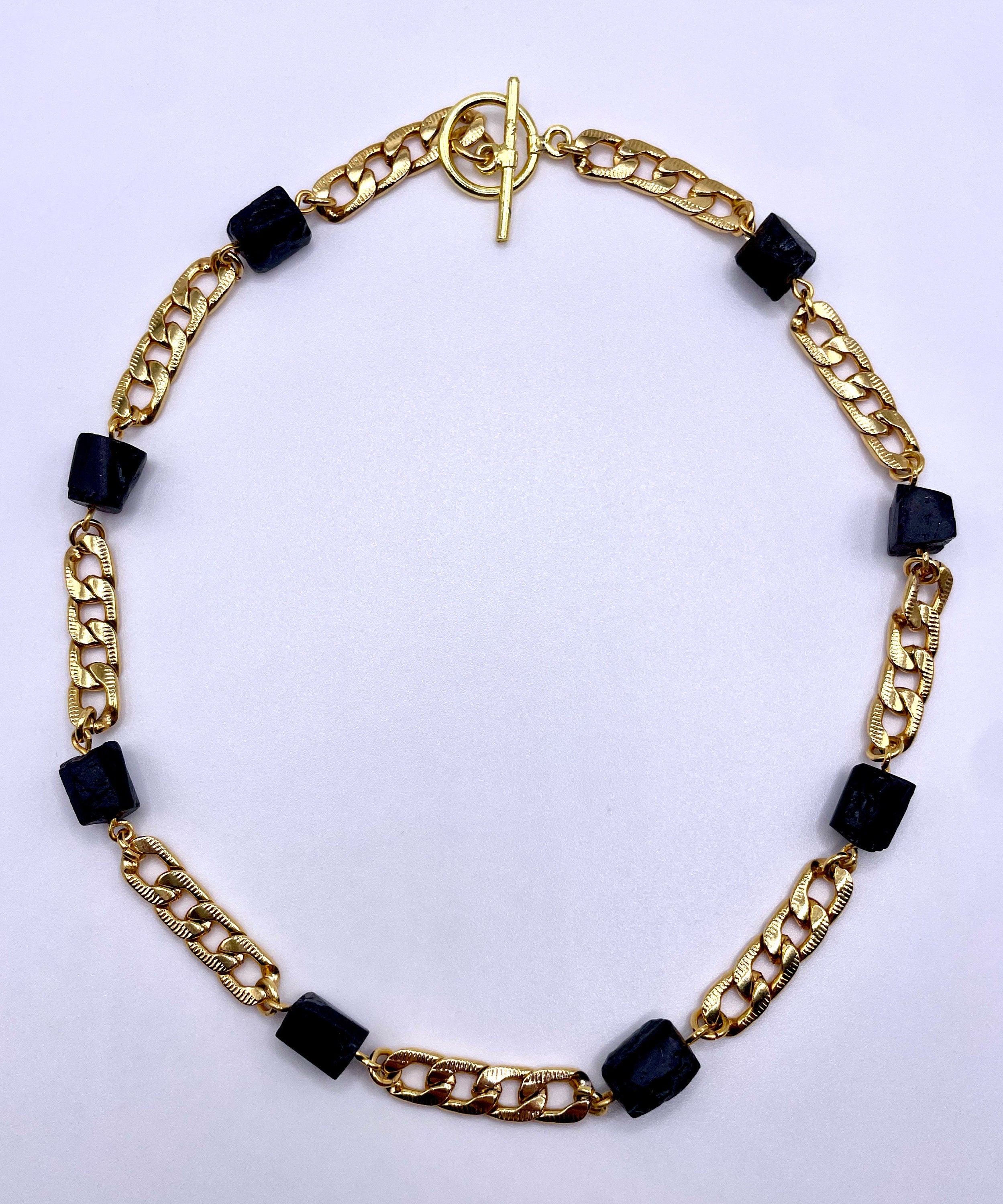 Tourmaline Choker (Gold Plated)