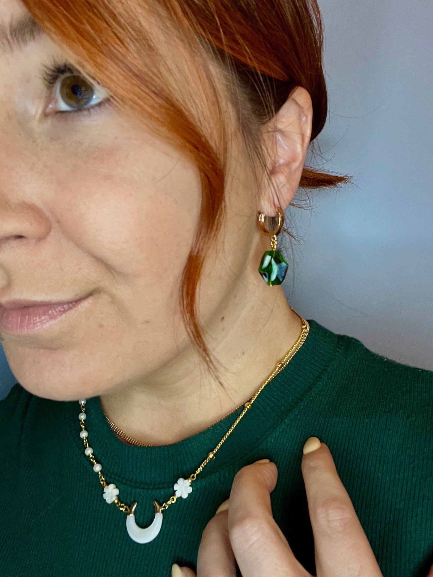 Emerald Earrings