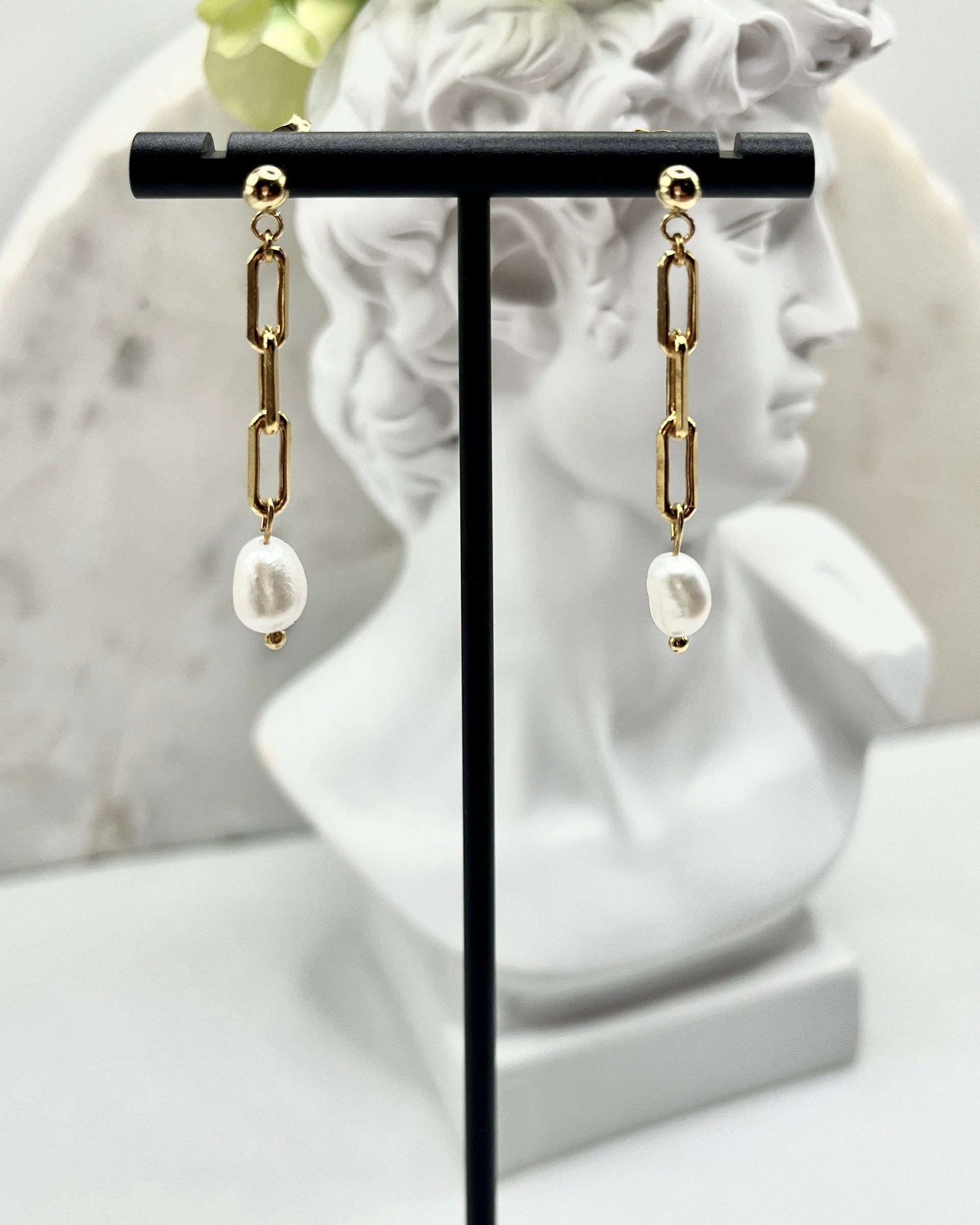 Pearl Drop Earrings