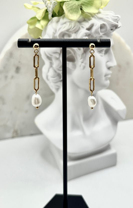 Pearl Drop Earrings