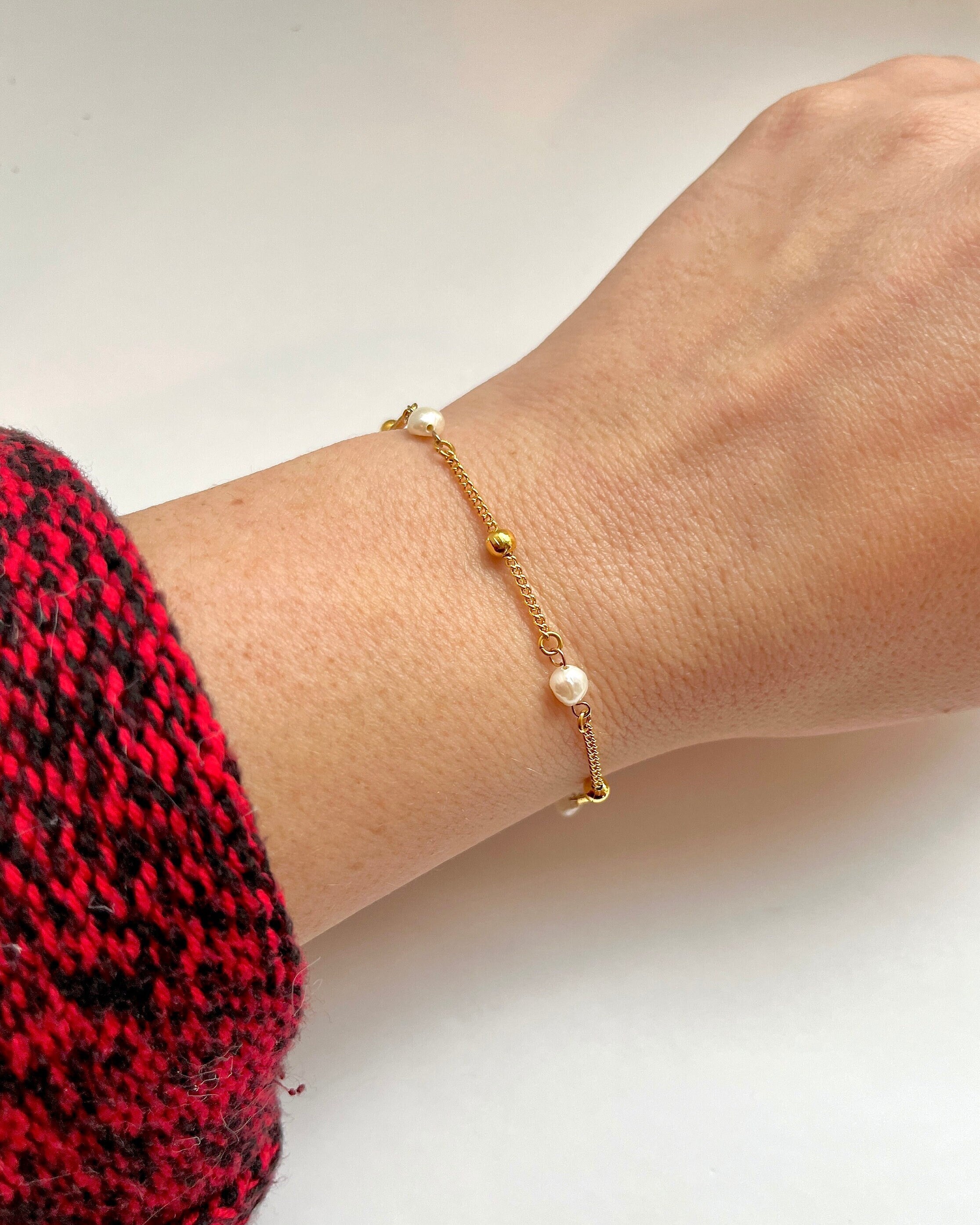 Pearl Beaded Bracelet