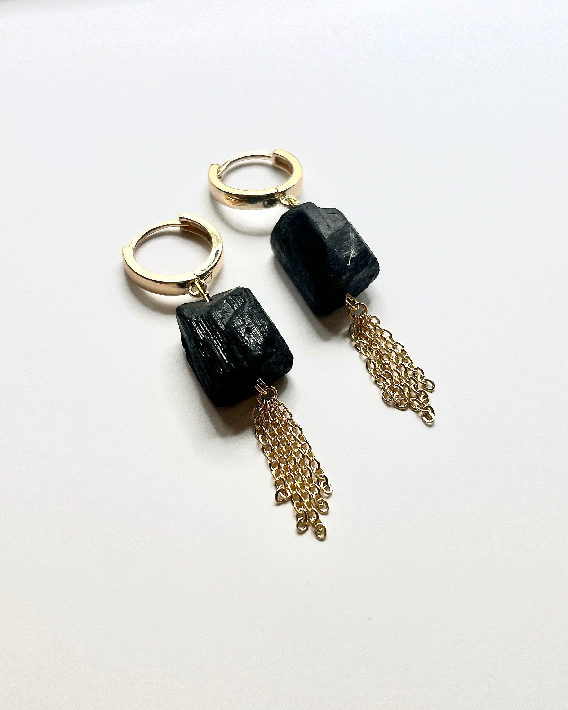 Tourmaline Fringe Earrings
