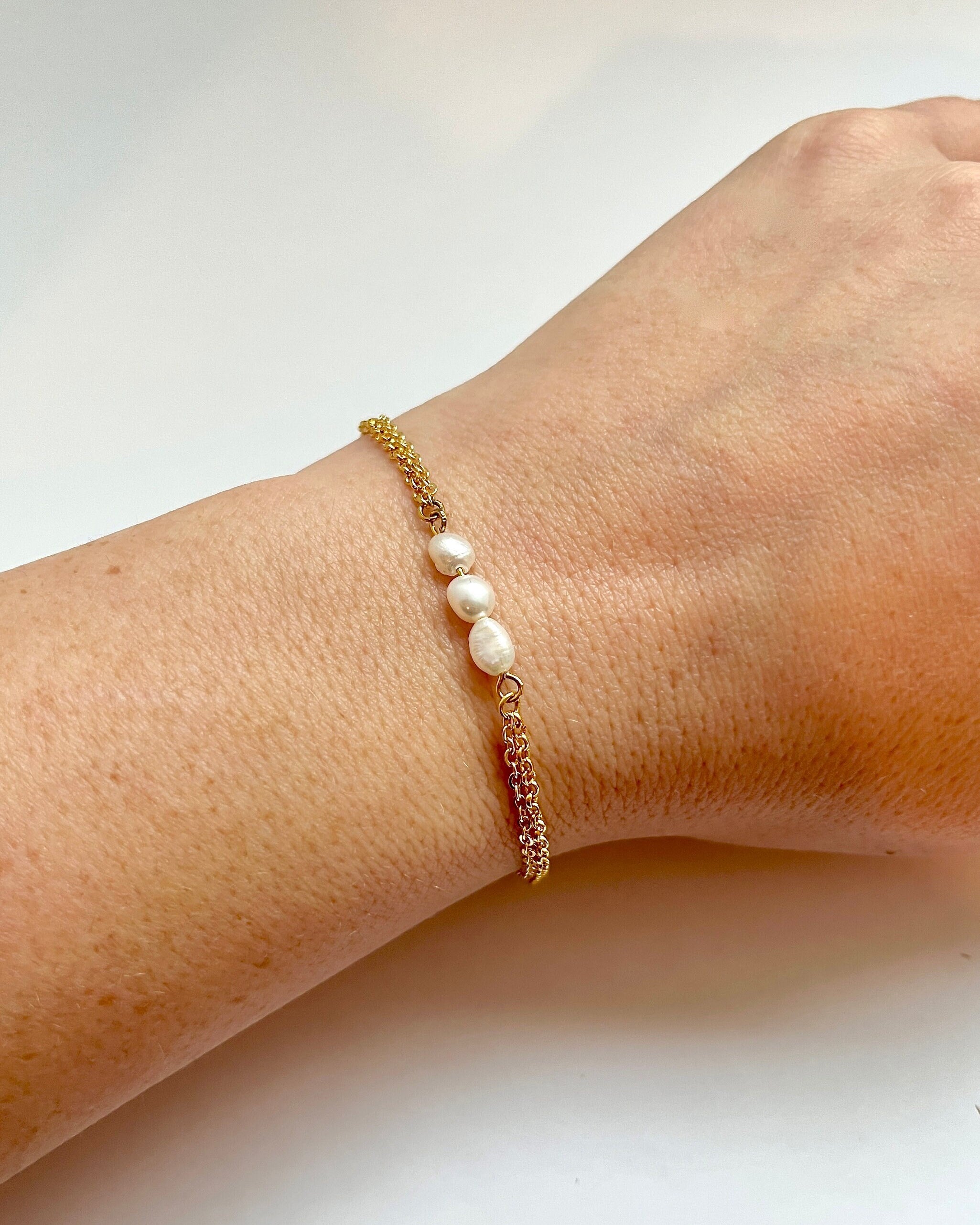 Pearl Layered Bracelet