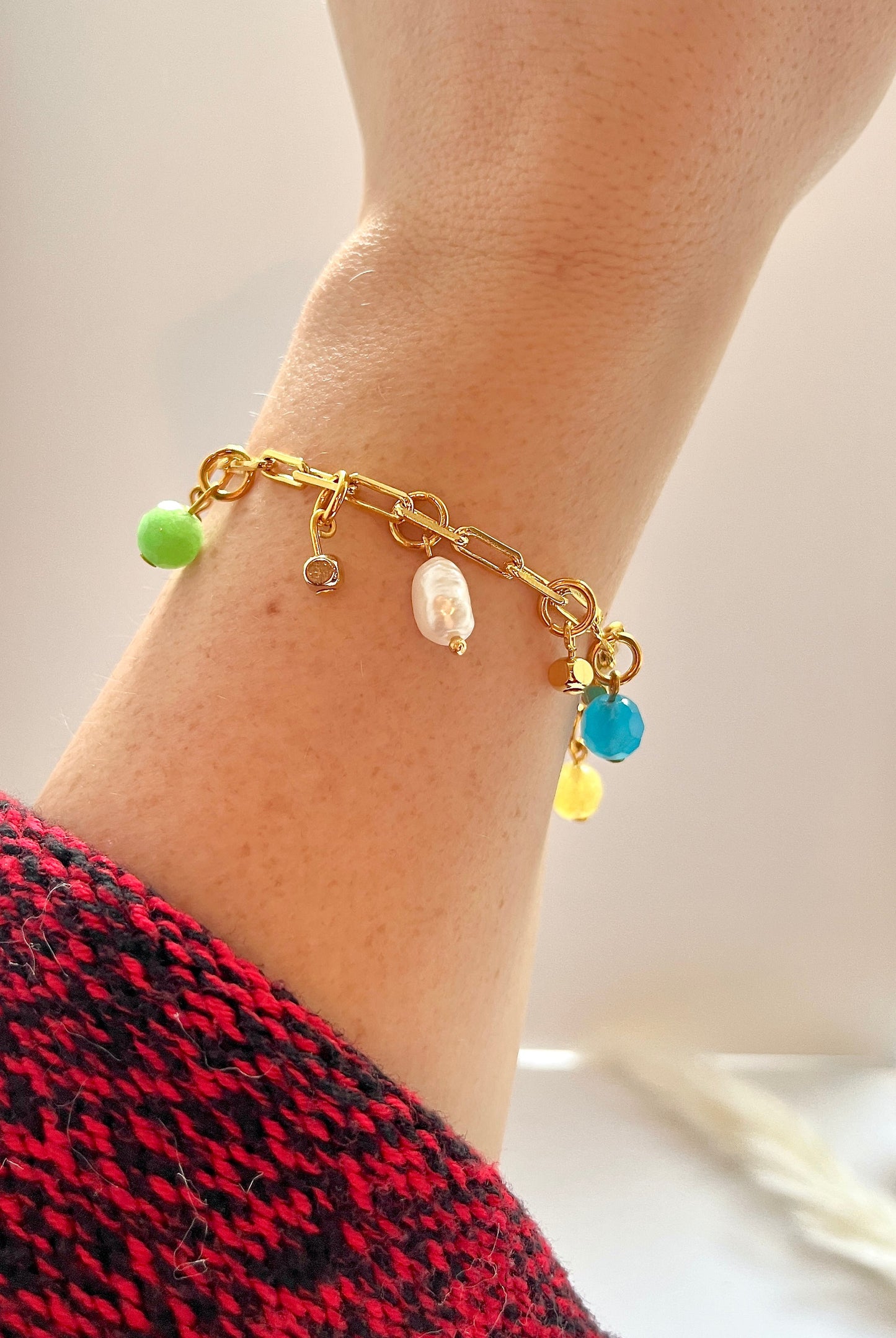 Colorful Charm Bracelet