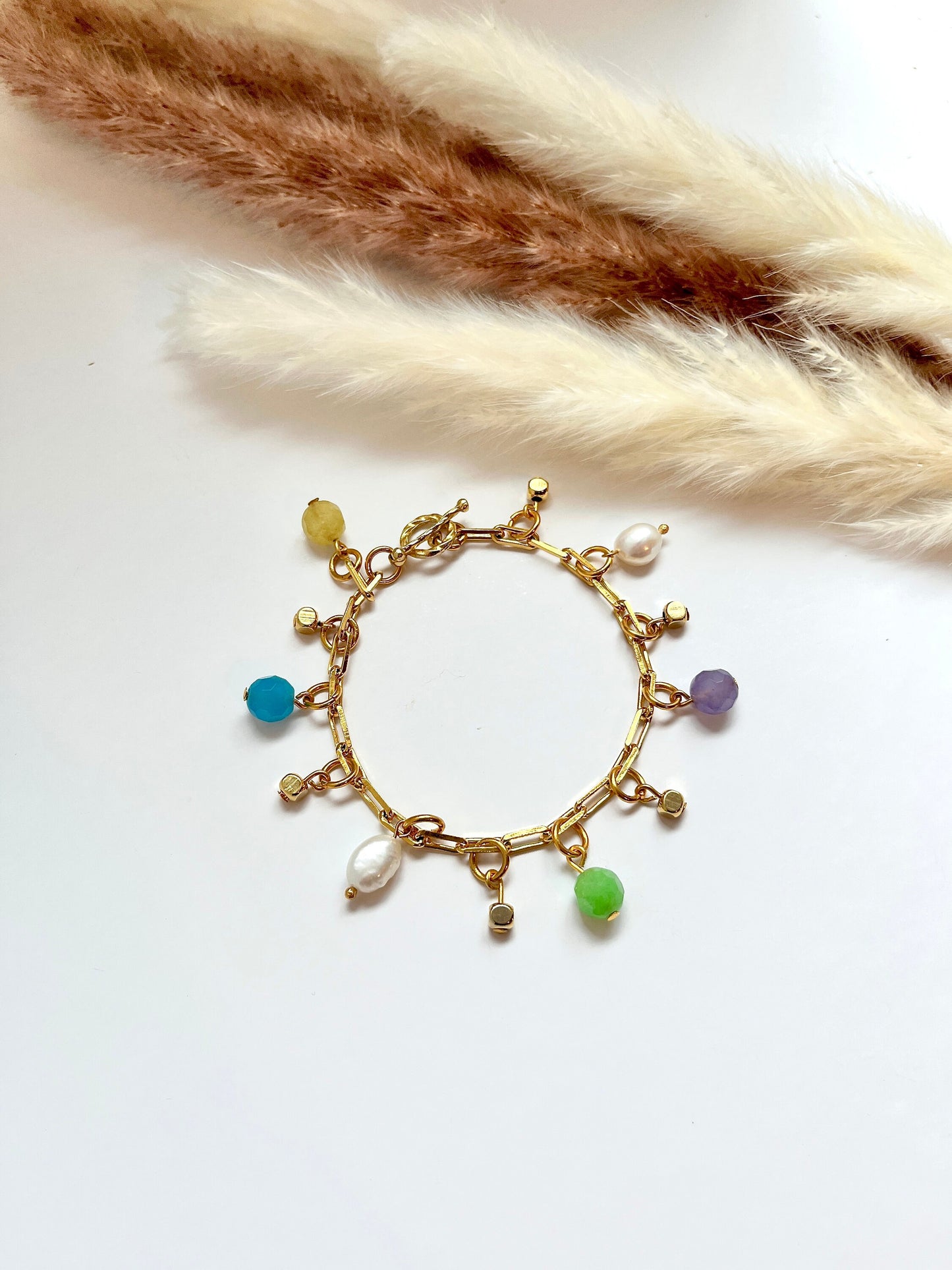 Colorful Charm Bracelet