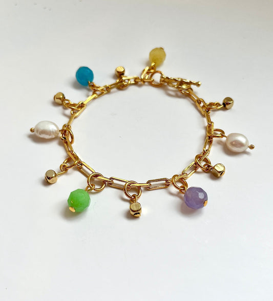 Colorful Charm Bracelet